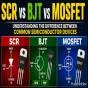SCR vs BJT vs MOSFET: Key Differences, Working Principles and Applications